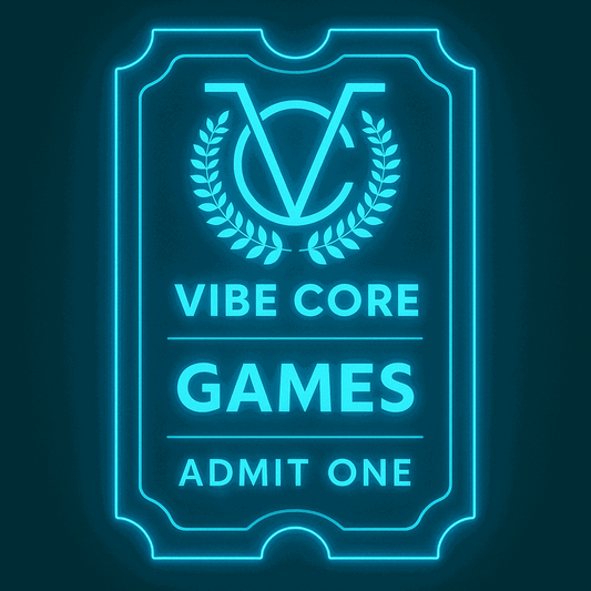 VibeCore Games Entry Bundle 🎮 🔵🟢🔴 (3er Pack) Limitierte Vibe Core Games Edition ⚡
